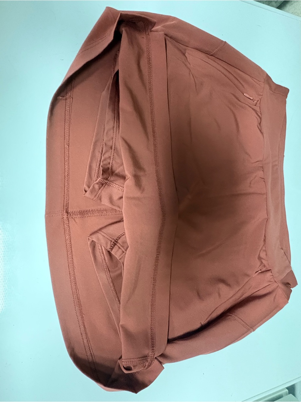 RBX Rust-Tone Activewear Skirt - Picture 4 of 5